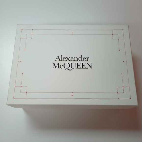 Alexander McQueen Lace Up Canvas Sack Sneakers - Picture 2 of 14